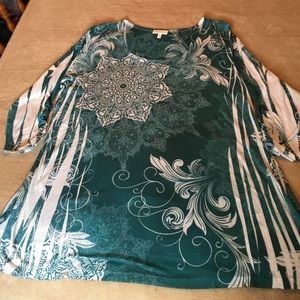 Fashion Bug 3/4 sleeve lightweight knit top